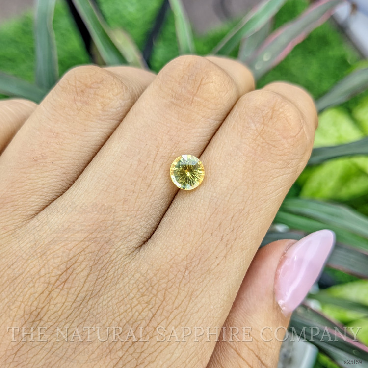 1.74 Ct. Yellow Sapphire from Ceylon (Sri Lanka)