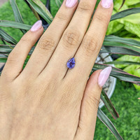 2.56 Ct. Sapphire from Madagascar Life Style