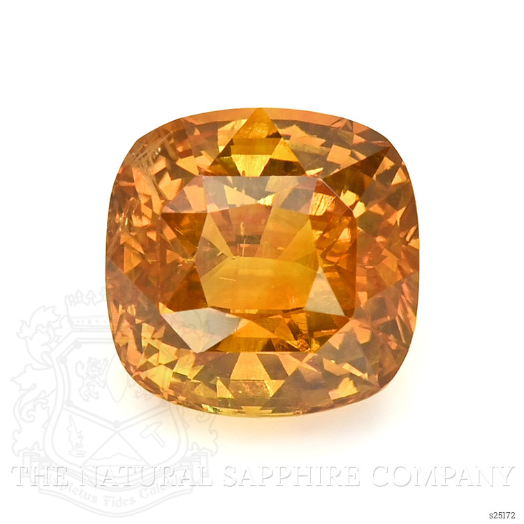11.53 Ct. Orange Sapphire from Madagascar