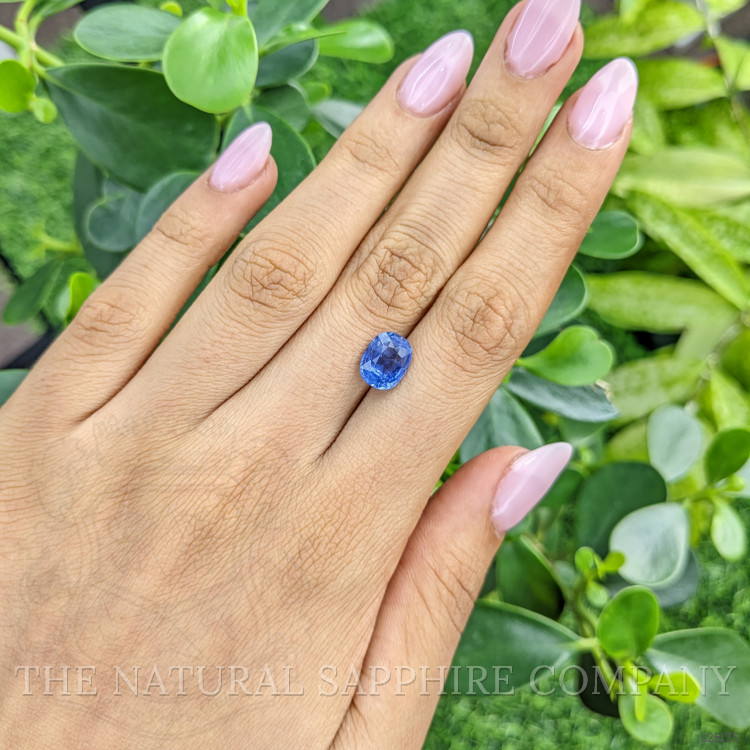 4.07 Ct. Blue Sapphire from Ceylon (Sri Lanka)