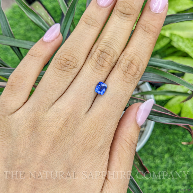 1.64 Ct. Blue Sapphire from Ceylon (Sri Lanka)