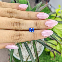 1.64 Ct. Blue Sapphire from Ceylon (Sri Lanka) Life Style