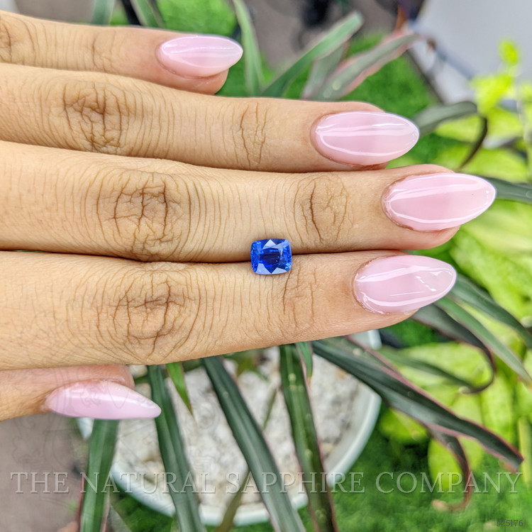 1.64 Ct. Blue Sapphire from Ceylon (Sri Lanka)