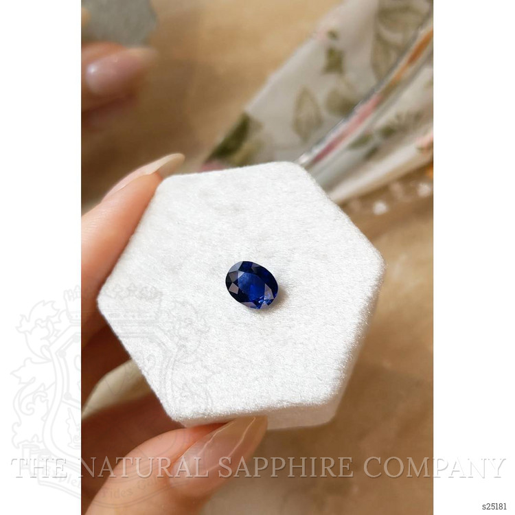2.58 Ct. Blue Sapphire from Ceylon (Sri Lanka)