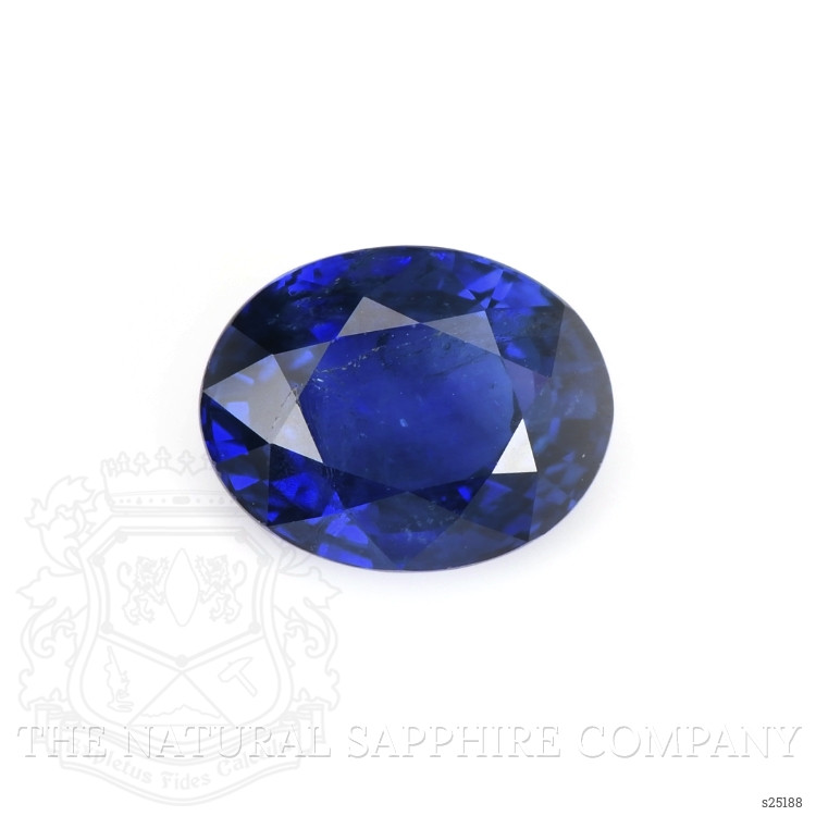 3.44 Ct. Blue Sapphire from Ceylon (Sri Lanka)