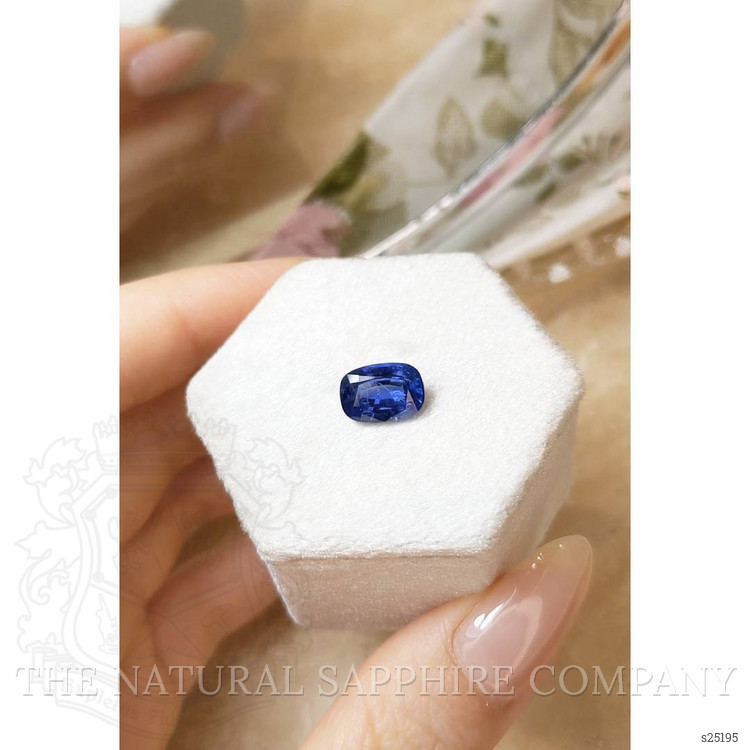 2.98 Ct. Blue Sapphire from Ceylon (Sri Lanka)
