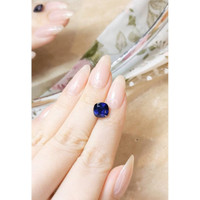 2.60 Ct. Blue Sapphire from Ceylon (Sri Lanka) Life Style