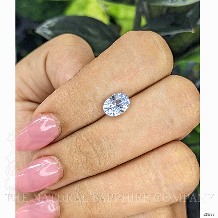 2.10 Ct. Blue Sapphire from Ceylon (Sri Lanka)