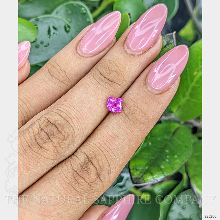 1.15 Ct. Purplish Pink Sapphire from Ceylon (Sri Lanka)