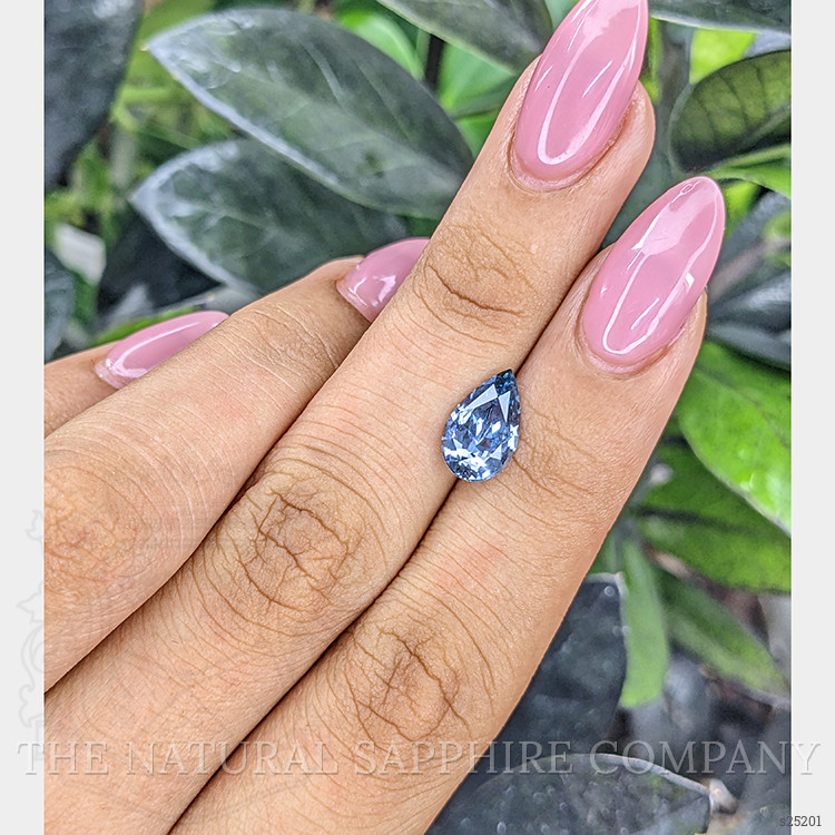 2.57 Ct. Blue Sapphire from Ceylon (Sri Lanka)