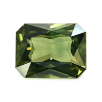 1.58 Ct. Yellowish Green Sapphire from Africa Video