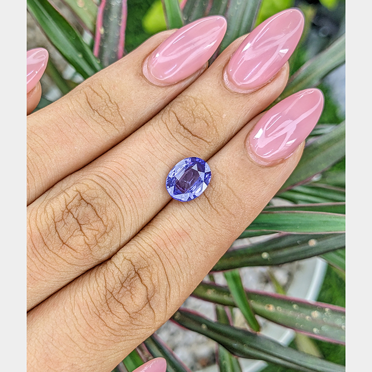 画材 Sapphire Genuine Fine Loose Color Change Sapphire - Oval 2.65 Ct. - #S25207 | The