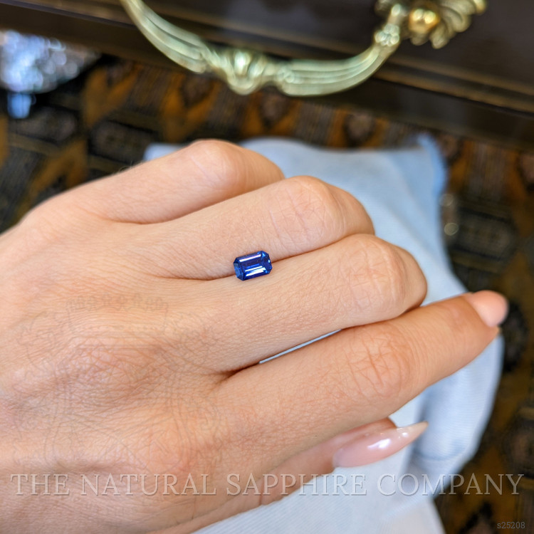0.86 Ct. Blue Sapphire from Ceylon (Sri Lanka)