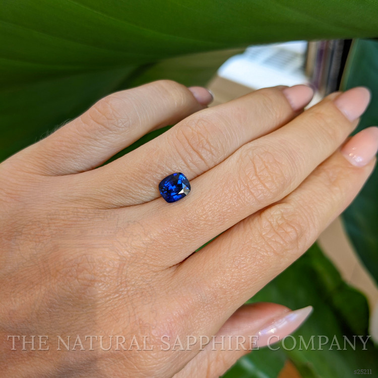 1.55 Ct. Blue Sapphire from Ceylon (Sri Lanka)