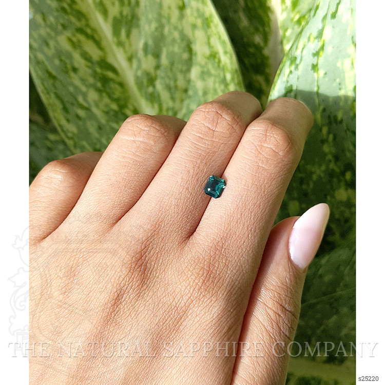 0.95 Ct. Bluish Green Sapphire from Madagascar