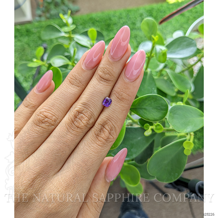 0.73 Ct. Pinkish Purple Sapphire from Africa