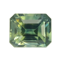 0.45 Ct.Tw. Emerald Cut Sapphire
