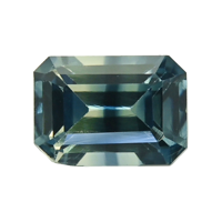 0.41 Ct.Tw. Emerald Cut Sapphire