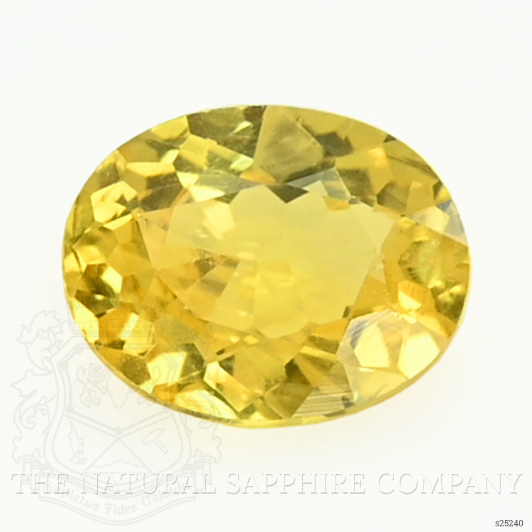 0.38 Ct. Yellow Sapphire from Ceylon (Sri Lanka)