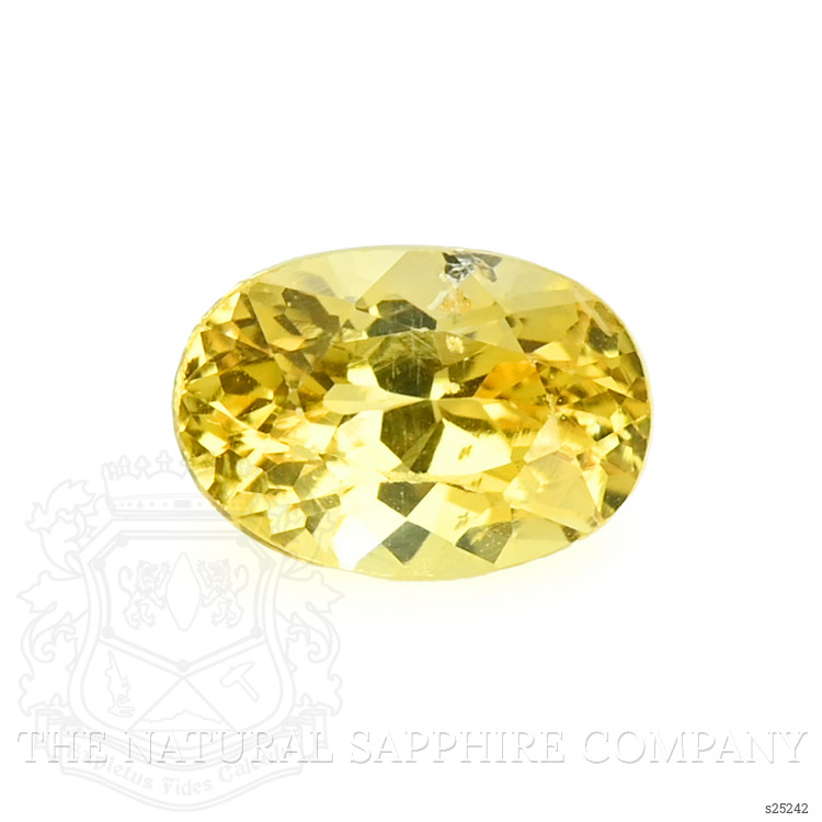 0.45 Ct. Yellow Sapphire from Ceylon (Sri Lanka)