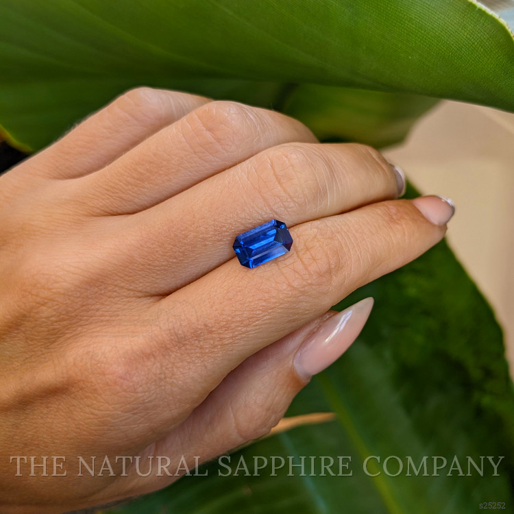 2.43 Ct. Blue Sapphire from Ceylon (Sri Lanka)
