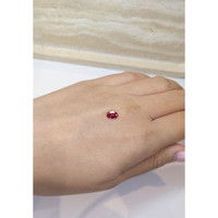 0.75 Ct. Reddish Pink Sapphire from Thailand Life Style