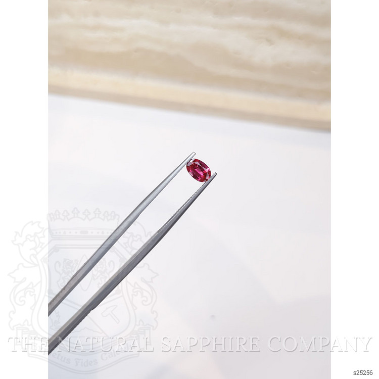 0.75 Ct. Reddish Pink Sapphire from Thailand