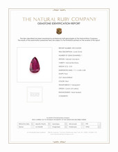 0.53 Ct. Ruby from Ceylon (Sri Lanka) Scan Report