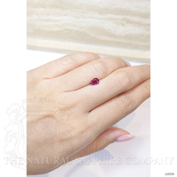 0.53 Ct. Purplish Pink Sapphire from Thailand