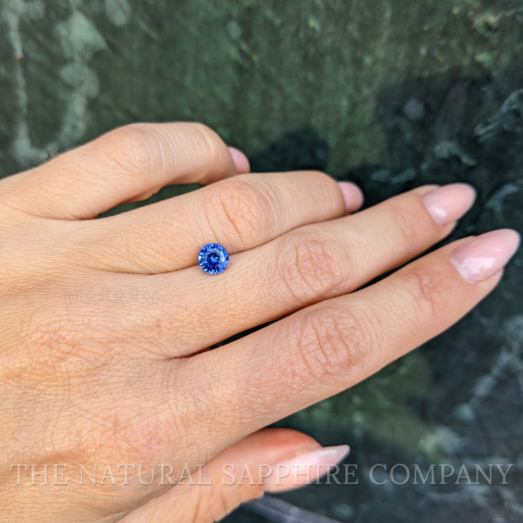 1.08 Ct. Blue Sapphire from Ceylon (Sri Lanka)