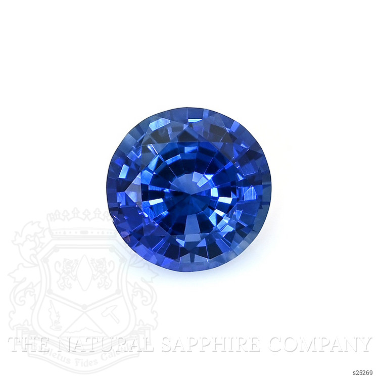 0.63 Ct. Blue Sapphire from Ceylon (Sri Lanka)