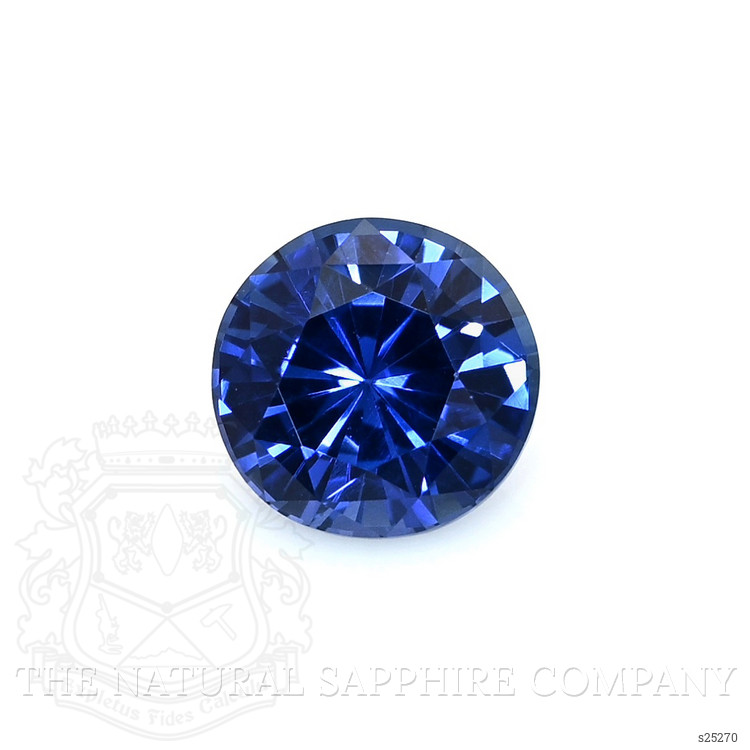 0.79 Ct. Blue Sapphire from Ceylon (Sri Lanka)