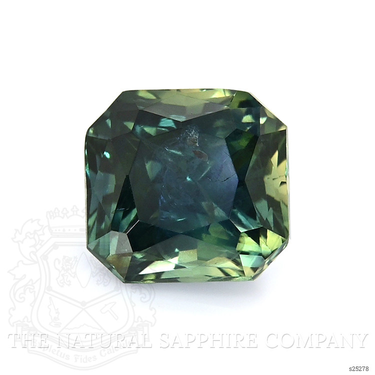 2.76 Ct. Bluish Green Sapphire from Africa