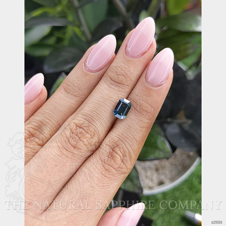 2.56 Ct. Bluish Green Sapphire from Madagascar
