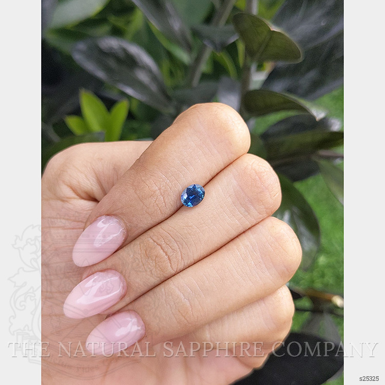1.00 Ct. Greenish Blue Sapphire from Madagascar