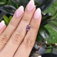 1.33 Ct. Bi Color Sapphire from Madagascar Life Style