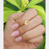 1.21 Ct. Yellow Sapphire from Ceylon (Sri Lanka) Life Style
