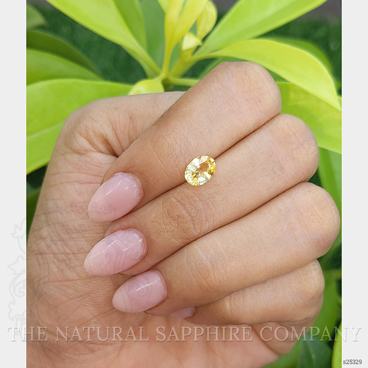 1.21 Ct. Yellow Sapphire from Ceylon (Sri Lanka)