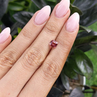 1.17 Ct. Pinkish Brown Sapphire from Madagascar Life Style