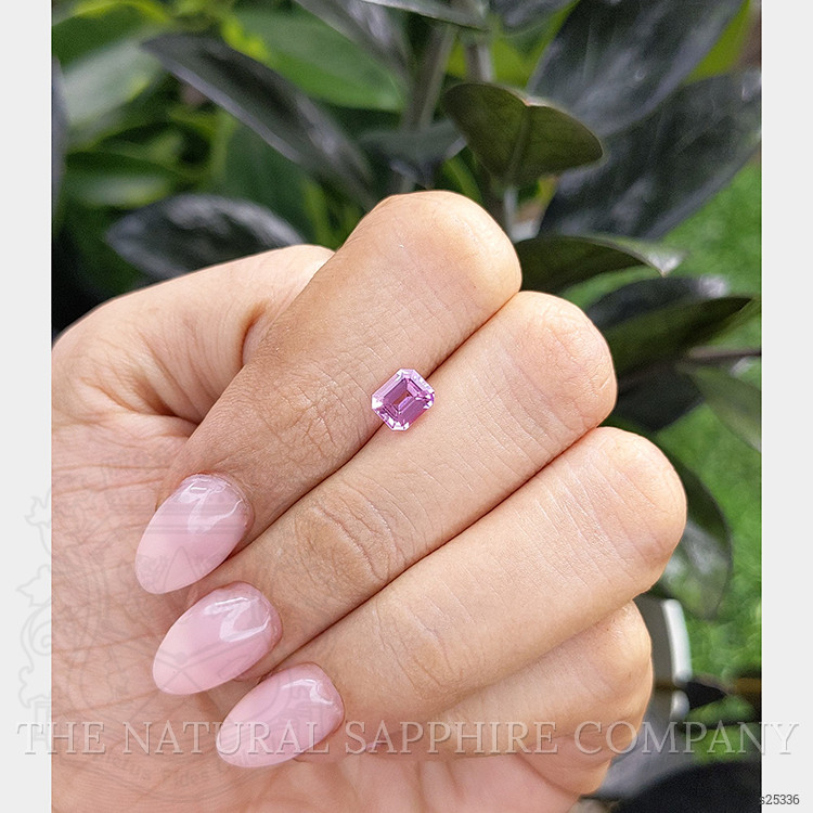 1.02 Ct. Pinkish Purple Sapphire from Madagascar