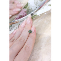 1.13 Ct. Bluish Green Sapphire from Montana Life Style