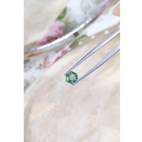 1.13 Ct. Bluish Green Sapphire from Montana Life Style