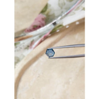 1.32 Ct. Greenish Blue Sapphire from Montana Life Style