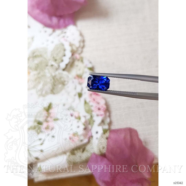 2.58 Ct. Blue Sapphire from Ceylon (Sri Lanka)