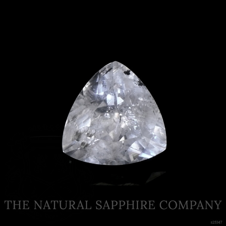 0.36 Ct. White Sapphire from Montana