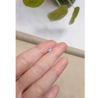 0.36 Ct. White Sapphire from Montana Life Style
