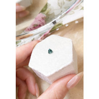 0.41 Ct. Bluish Green Sapphire from Montana Life Style