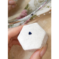 0.52 Ct. Blue Sapphire from Montana Life Style