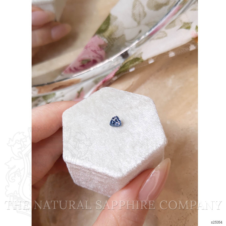 0.62 Ct. Blue Sapphire from Montana