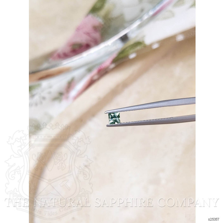 0.27 Ct. Bluish Green Sapphire from Montana